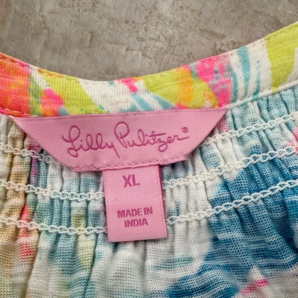 Lilly Pulitzer Multicolor Sleeveless Dress - Picture 8 of 9